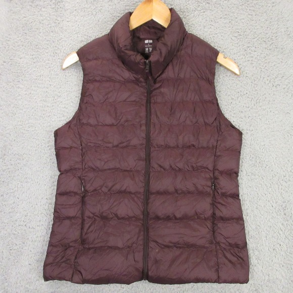 Uniqlo Ultra Light Down Vest Womens Small Puffer Packable Goose Insulated - Picture 1 of 10